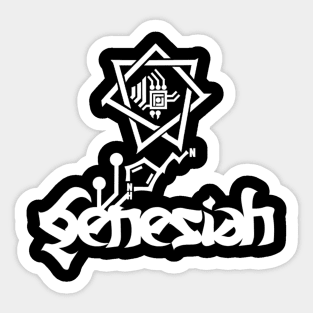 Genesiah (BACK SIDE INCLUDED # 2) Sticker